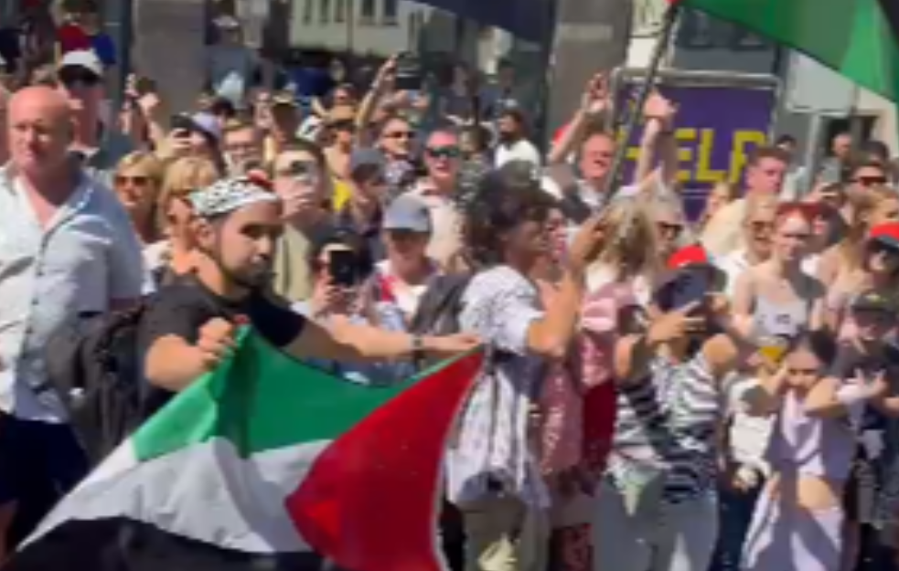  U Bazelu održani protesti zbog učešća Izraela na Pesmi Evrovizije