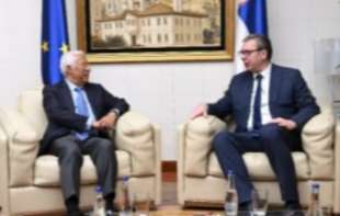 Razgovori o ključnim pitanjima odnosa Srbije i EU: Vučić dočekao predsednika Evropskog saveta: 
