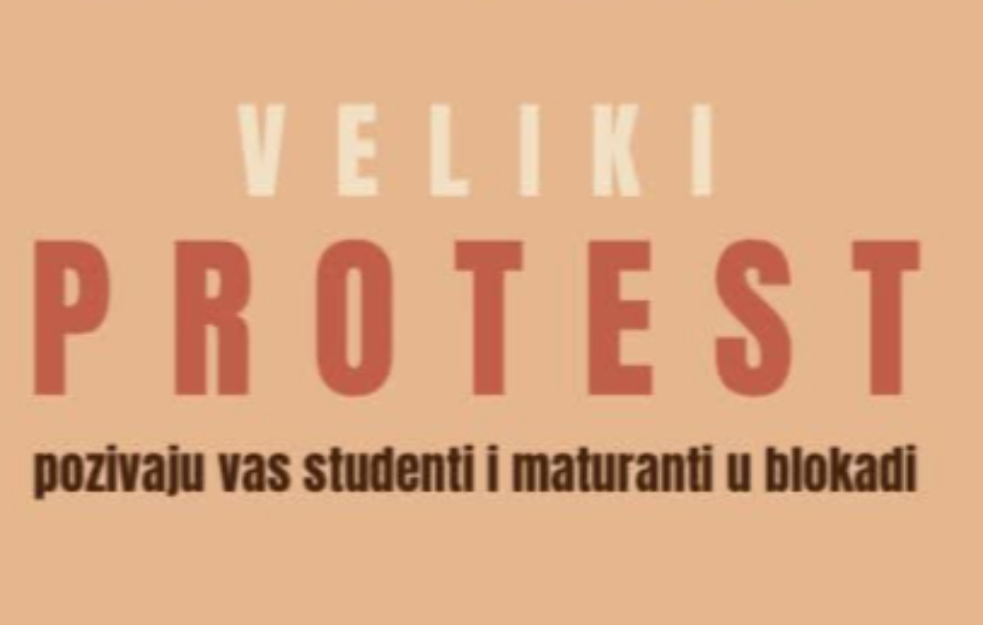 Počeo studentski protest u Čačku: 