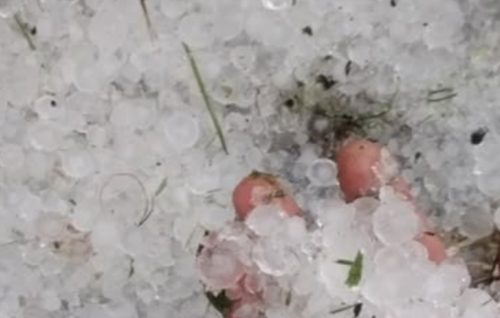 Kiša, vetar i grad rušili sve pred sobom u okolini Gornjeg Milanovca