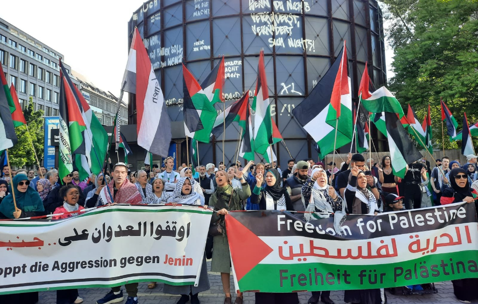 Demonstracije u Berlinu protiv slanja oružja u ratne zone