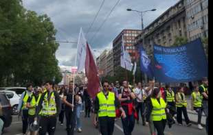 U Beogradu održan protest „Hoćemo izbore“: „Srce naroda kuca u ritmu pravde“ (VIDEO)