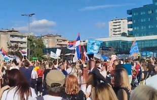 Šabac protiv šabanerije: U toku veliki protest u najvećem gradu Mačve (VIDEO)