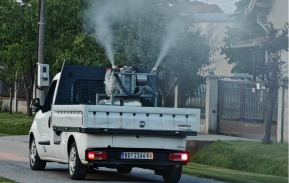 Nastavak akcije suzbijanja komaraca u Beogradu danas od 18 časova