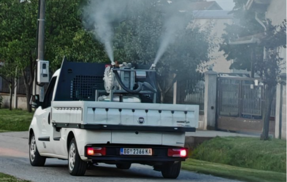 Gradska čistoća danas suzbija komarce na više lokacija u Beogradu 