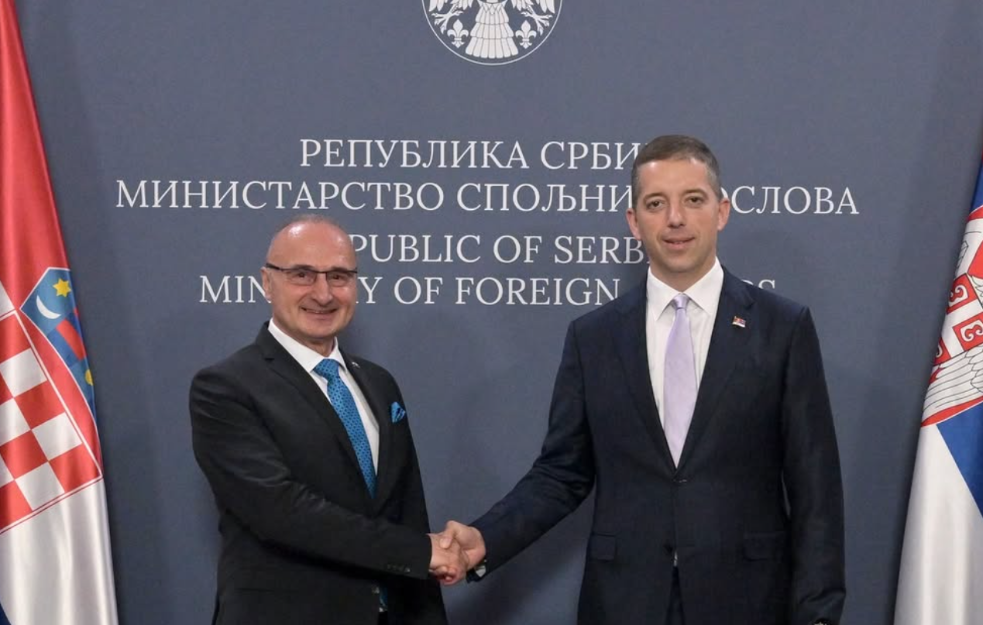 Grlić Radman u Beogradu: Nivo komunikacije Srbije i Hrvatske ispod očekivanog
