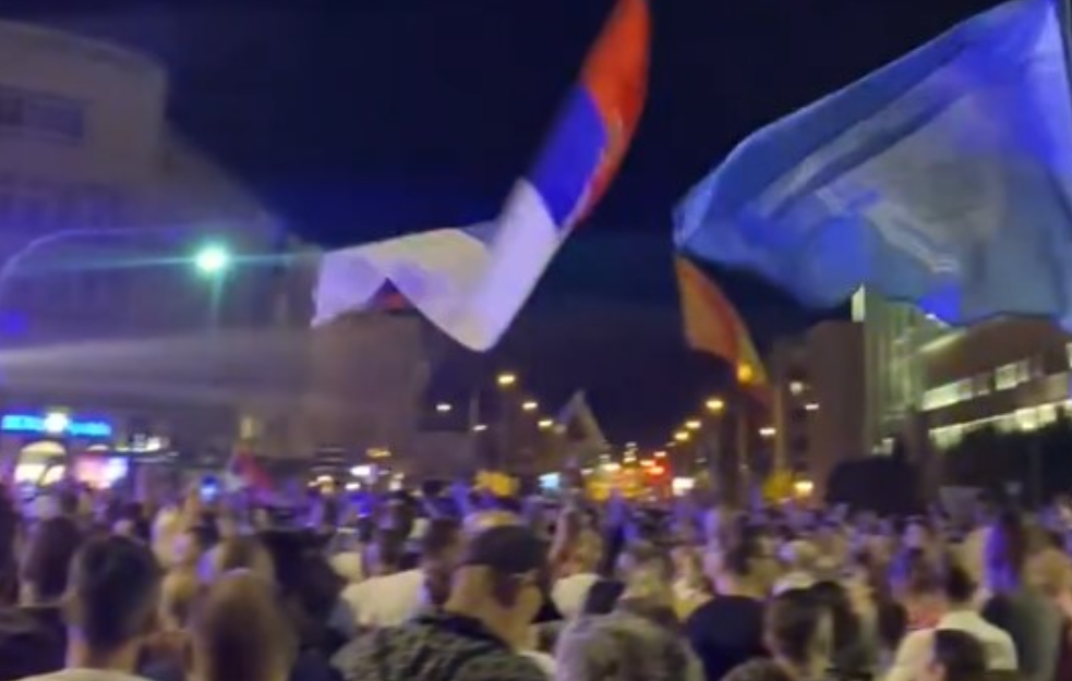 Blokiran centar Novog Sada: 