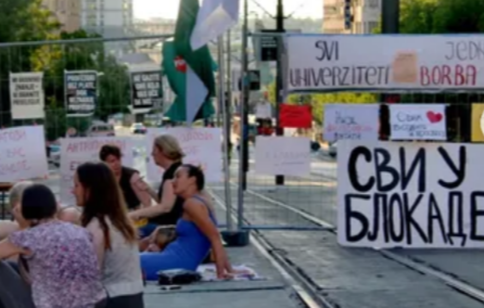 Studenti u blokadi uputili ultimatum Vladi: Traže ispunjenje dva zahteva do 28. juna uveče