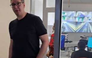 Nekad je ovo bio san: Vučić obišao posebnu sobu za kontrolu tunela Laz i Munjino brdo