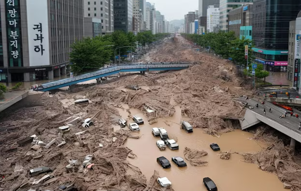 Poplave i klizišta u Južnoj Koreji: Više od 5.000 evakuisanih, četvoro poginulih 