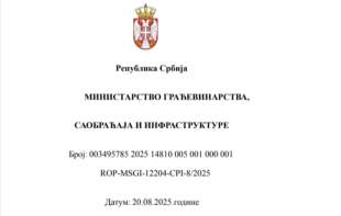 Ministarstvo građevinarstva odbilo zahtev za dozvolu za Nacionalni stadion