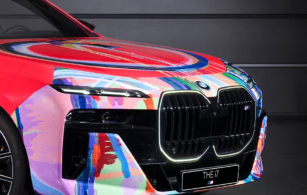 BMW kao umetničko platno: Pogledajte ovu šarenu „sedmicu“ koju je oslikao korejski umetnik