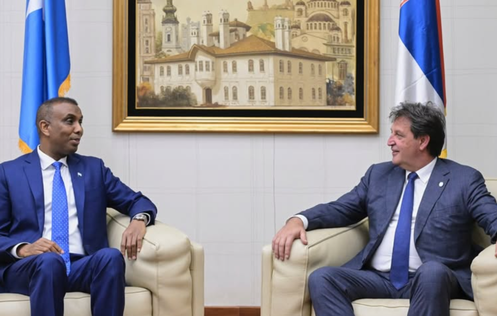 Gašić se sastao sa somalijskim ministrom odbrane tokom zvanične posete Srbije