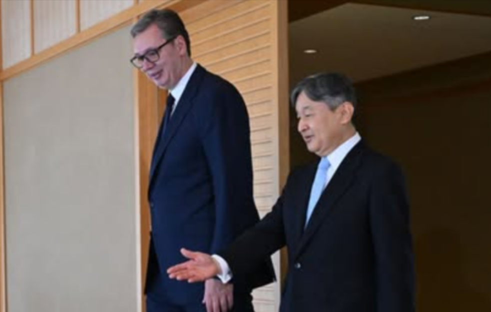 Vučić sa japanskim carem: Potvrda dubokog poštovanja