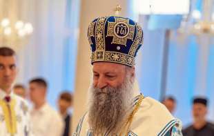Patrijarh Porfirije služio liturgiju u hramu Pokrova Presvete Bogorodice