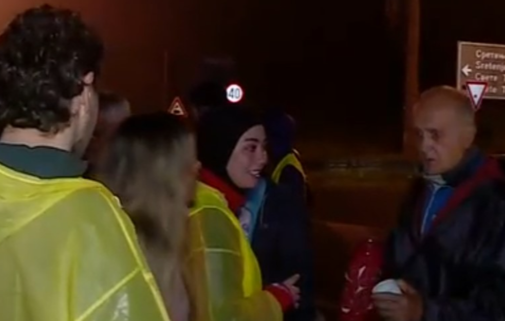 Zajedno protiv nepravde: Studente iz Novog Pazara dočekali meštani Lučana