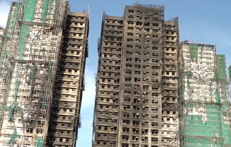 Akcija gašenja požara završena: U Hongkongu najmanje 94 žrtve 