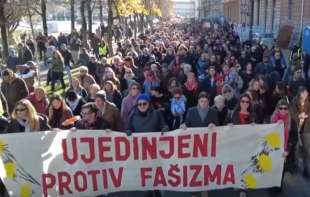 U Hrvatskoj antifašistički marševi u četiri grada, uz provokacije ustaša