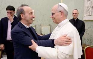 Papa Lav XIV se sastao sa Robertom Beninjijem uoči TV monologa posvećenog svetom Petru