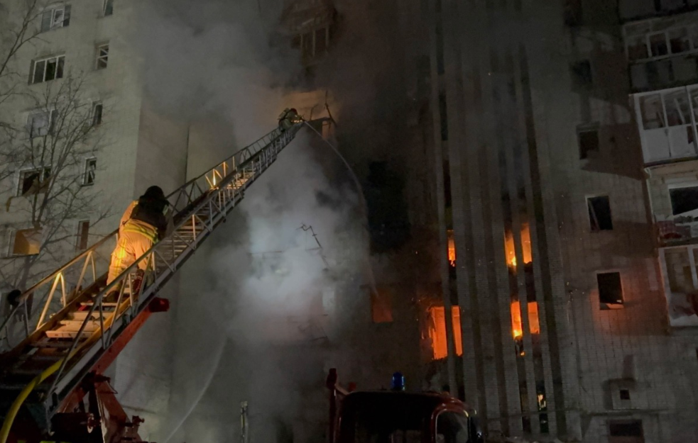 Rusija je kasno sinoć dronovima napala Sumi: Grad bez struje