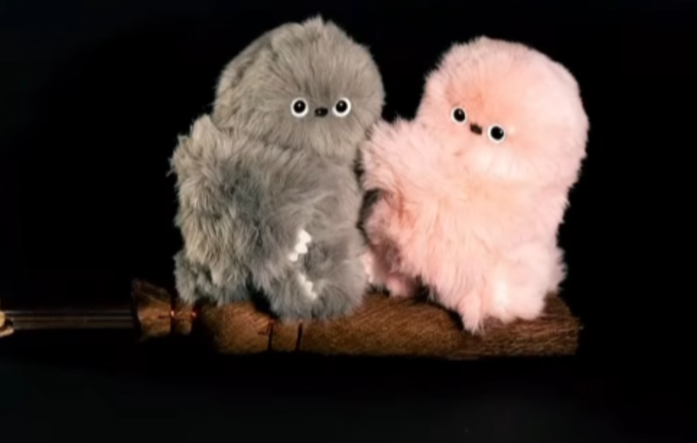 Mirumi plišani robot i privezak za torbe nova konkurencija Labubiju