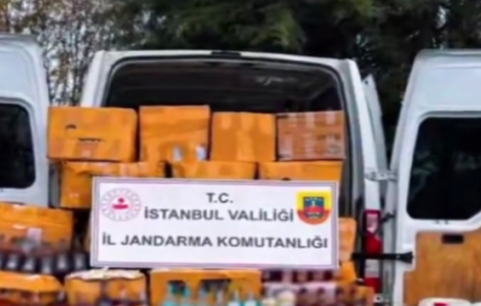 U Turskoj zaplenjeno gotovo 28.000 litara falsifikovanog alkohola