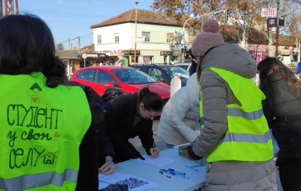 Studenti objavili koliko potpisa su skupili za jedan dan tokom akcije 