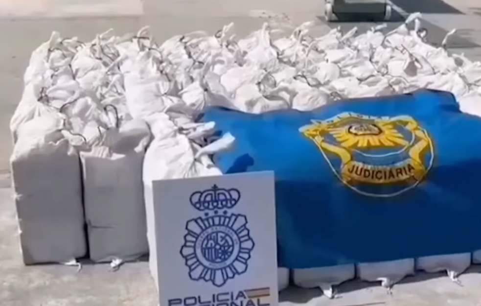 Portugalska policija zaplenila devet tona kokaina