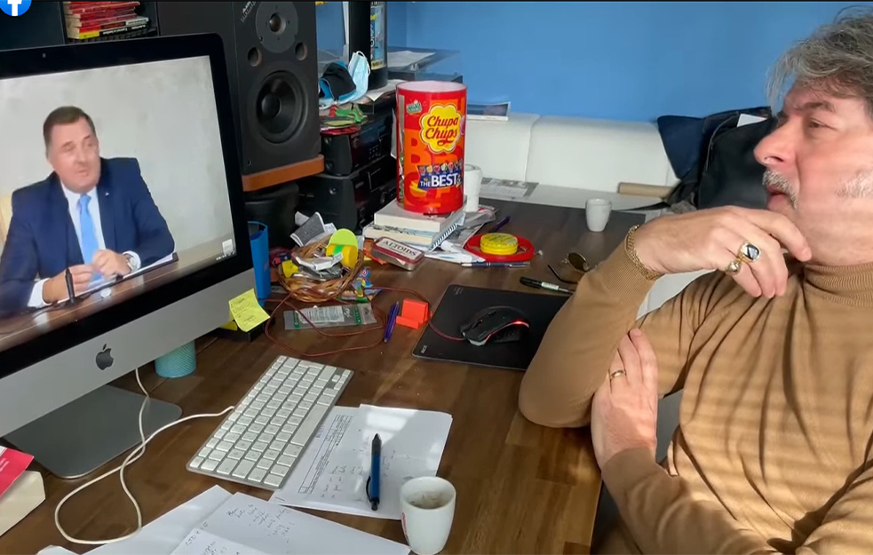 MAGNIFIKO OSTAO BEZ TEKSTA! Urnebesna reakcija na Dodikovu izjavu (VIDEO)