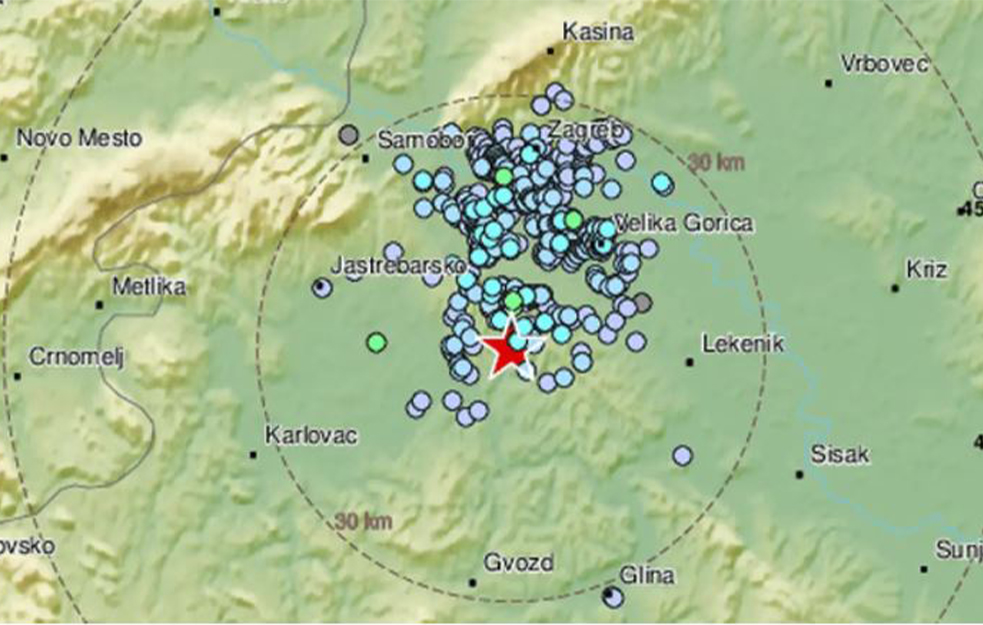 OPET SE TRESE! Zemljotres u Hrvatskoj: Velika buka, loš osećaj